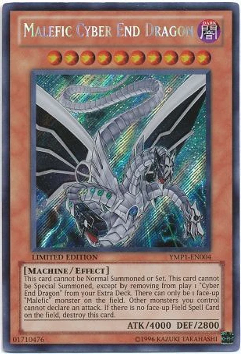 Malefic Cyber End Dragon - YMP1-EN004 - Secret Rare