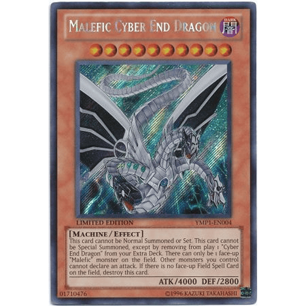 Malefic Cyber End Dragon - YMP1-EN004 - Secret Rare