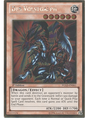 Des Volstgalph - PGLD-EN061 - Gold Rare