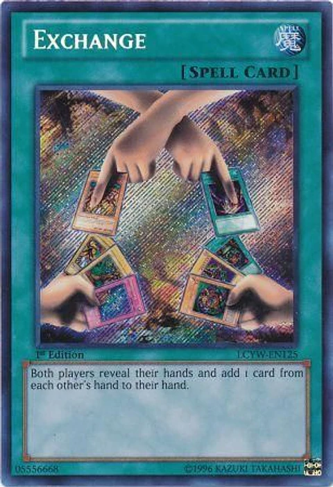 Exchange - LCYW-EN125 - Secret Rare