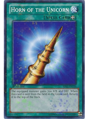 Horn of the Unicorn - BP02-EN134 - Mosaic Rare