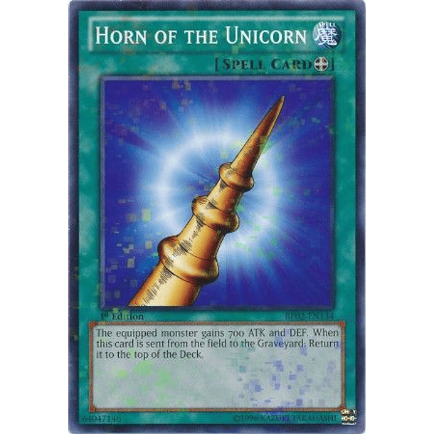 Horn of the Unicorn - BP02-EN134 - Mosaic Rare