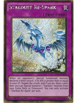 Stardust Re-Spark - PGL2-EN020 - Gold Secret Rare