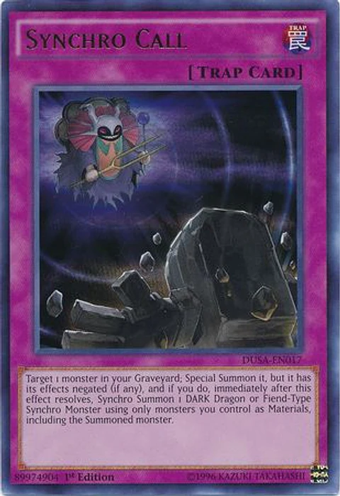 Synchro Call - DUSA-EN017 - Ultra Rare (varios idiomas)