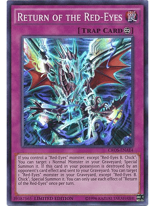 Return of the Red-Eyes - CROS-ENAE4 - Super Rare Limited