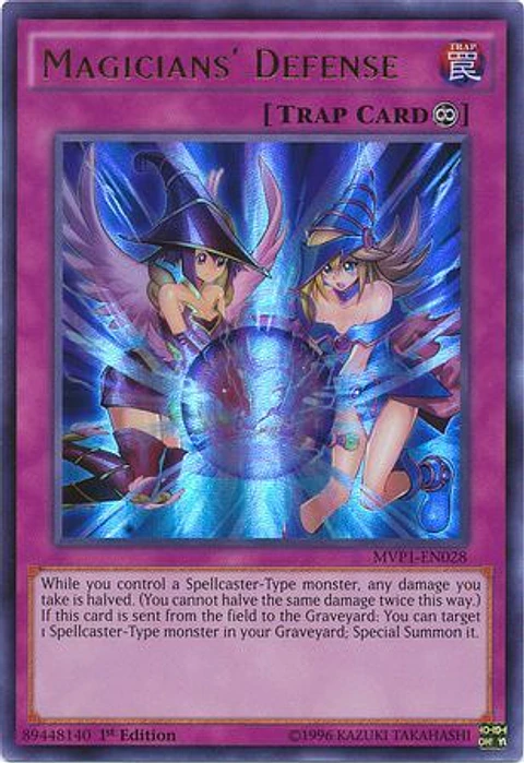 Magicians' Defense - MVP1-EN028 - Ultra Rare