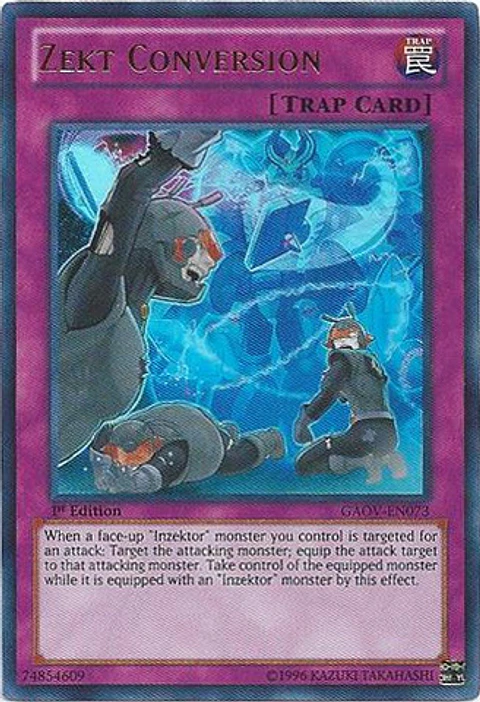 Zekt Conversion - GAOV-EN073 - Ultra Rare