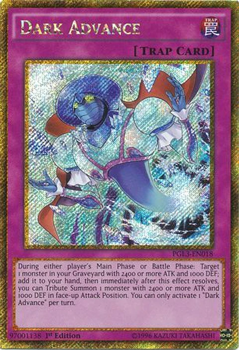 Dark Advance - PGL3-EN018 - Gold Secret Rare 