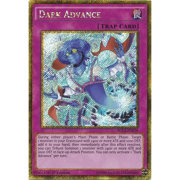 Dark Advance - PGL3-EN018 - Gold Secret Rare 