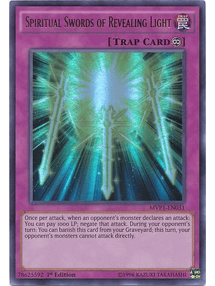 Spiritual Swords of Revealing Light - MVP1-EN031 - Ultra Rare