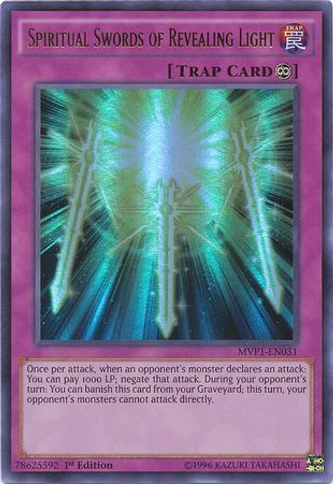 Spiritual Swords of Revealing Light - MVP1-EN031 - Ultra Rare