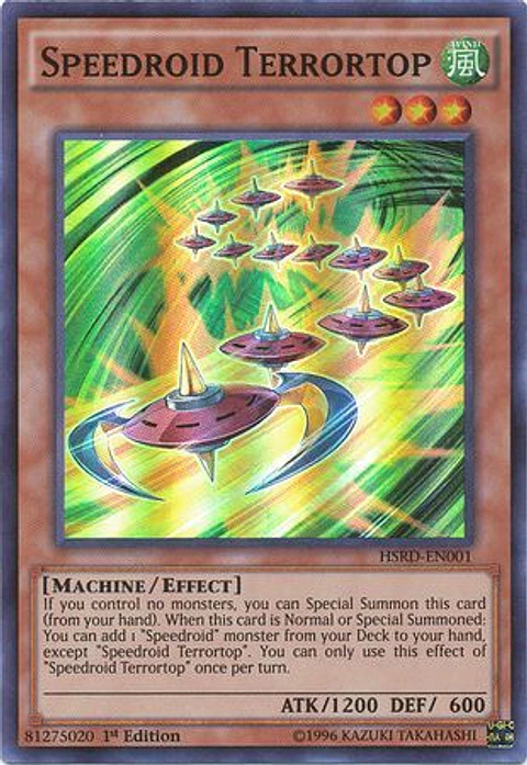 Speedroid Terrortop - HSRD-EN001 - Super Rare