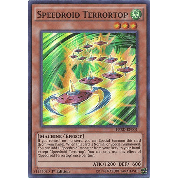 Speedroid Terrortop - HSRD-EN001 - Super Rare