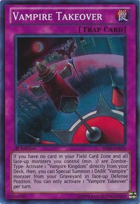 Vampire Takeover - SHSP-EN075 - Super Rare