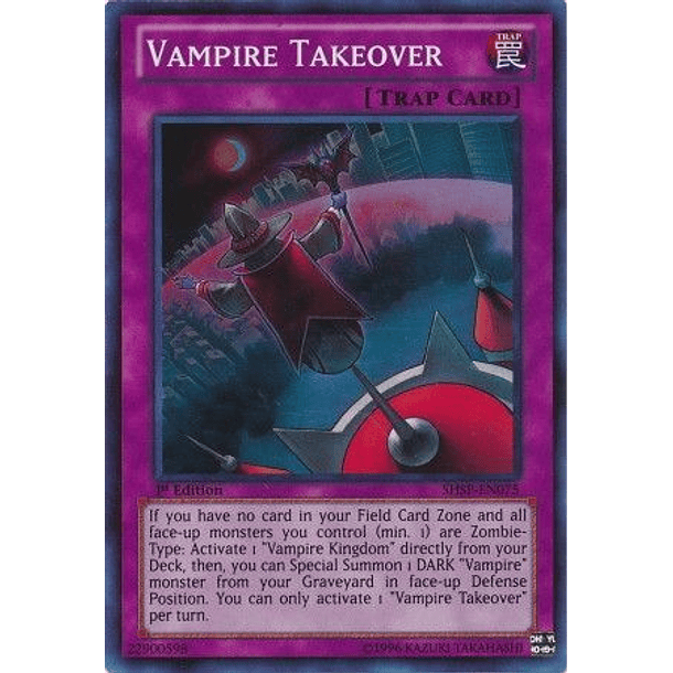 Vampire Takeover - SHSP-EN075 - Super Rare