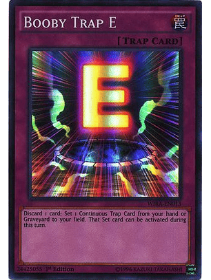 Booby Trap E - WIRA-EN013 - Super Rare 