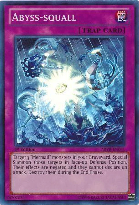 Abyss-squall - ABYR-EN071 - Super Rare