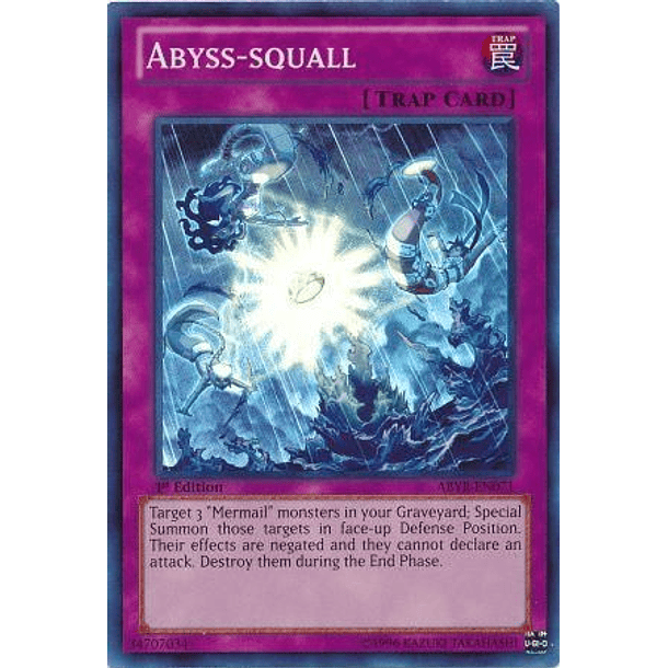 Abyss-squall - ABYR-EN071 - Super Rare