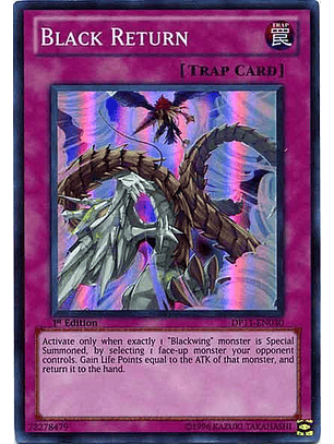 Black Return - DP11-EN030 - Super Rare