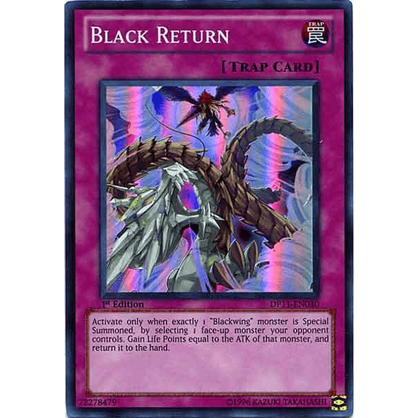 Black Return - DP11-EN030 - Super Rare