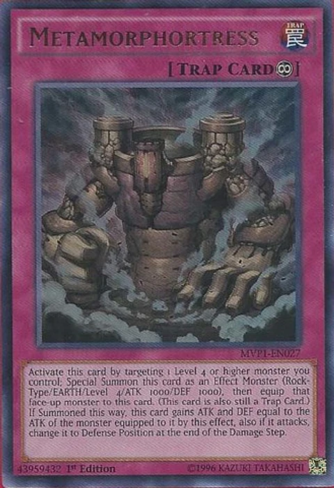 Metamorphortress - MVP1-EN027 - Ultra Rare