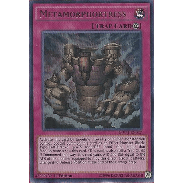 Metamorphortress - MVP1-EN027 - Ultra Rare