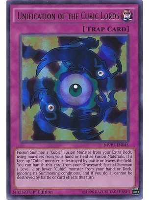 Unification of the Cubic Lords - MVP1-EN045 - Ultra Rare