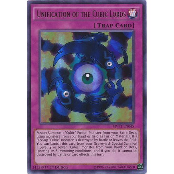 Unification of the Cubic Lords - MVP1-EN045 - Ultra Rare