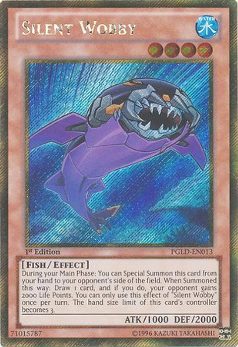 Silent Wobby - PGLD-EN013 - Gold Secret Rare