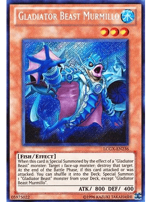 Gladiator Beast Murmillo - LCGX-EN236 - Secret Rare