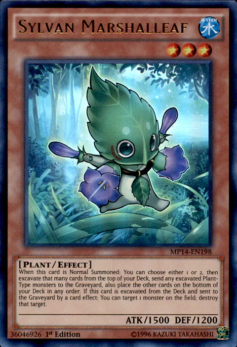 Sylvan Marshalleaf - MP14-EN198 - Ultra Rare