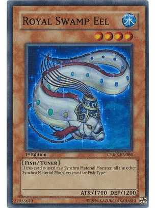 Royal Swamp Eel - CRMS-EN086 - Super Rare