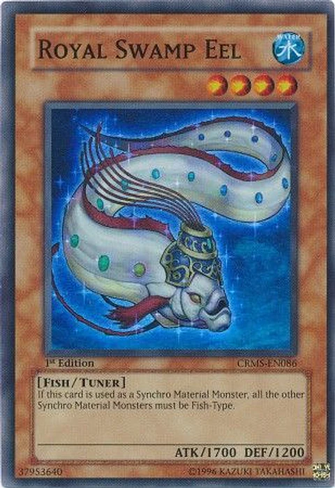 Royal Swamp Eel - CRMS-EN086 - Super Rare