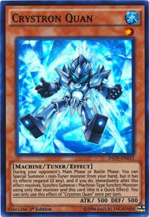 Crystron Quan - INOV-EN015 - Super Rare