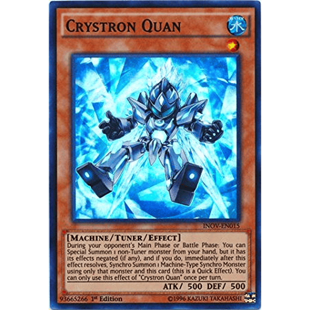 Crystron Quan - INOV-EN015 - Super Rare