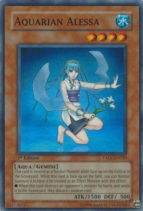 Aquarian Alessa - TAEV-EN020 - Super Rare