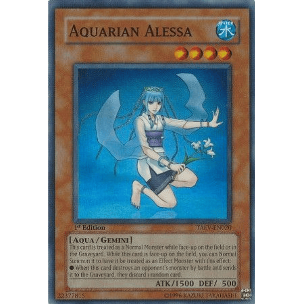 Aquarian Alessa - TAEV-EN020 - Super Rare