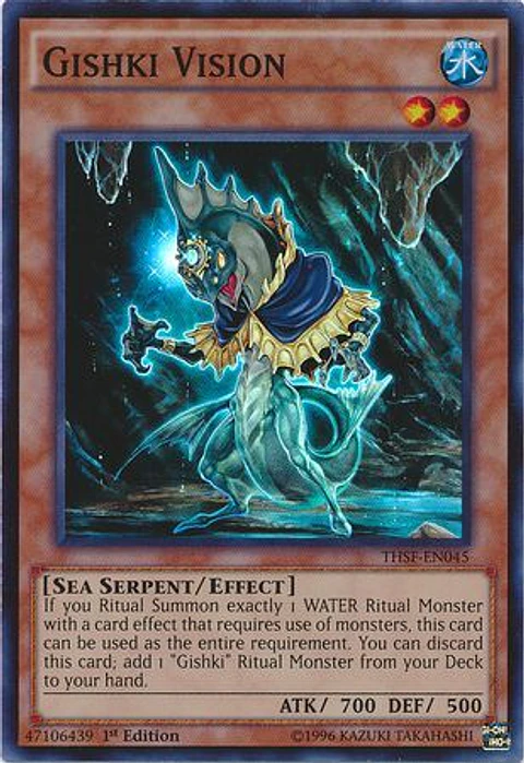 Gishki Vision - THSF-EN045 - Super Rare 