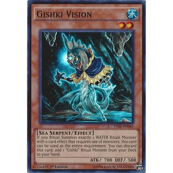Gishki Vision - THSF-EN045 - Super Rare 