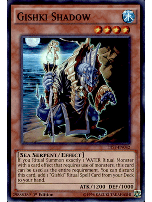 Gishki Shadow - THSF-EN042 - Super Rare