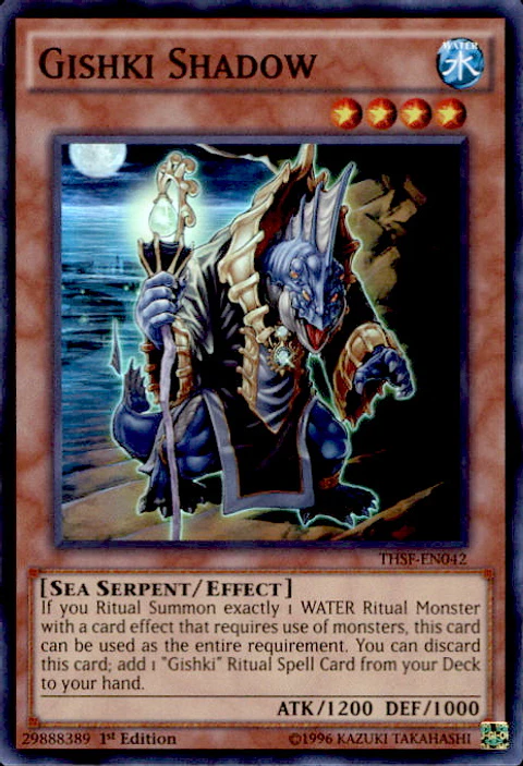 Gishki Shadow - THSF-EN042 - Super Rare