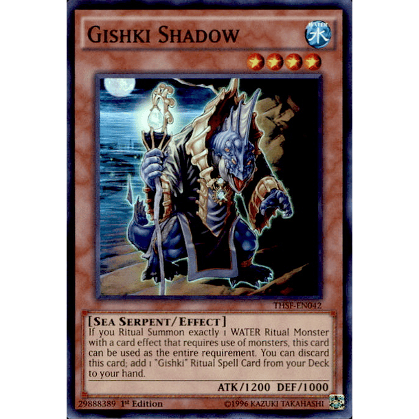 Gishki Shadow - THSF-EN042 - Super Rare