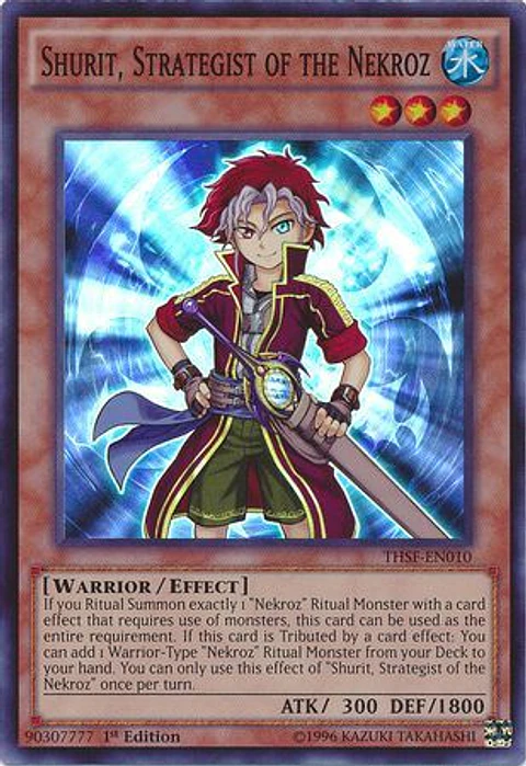 Shurit, Strategist of the Nekroz - THSF-EN010 - Super Rare