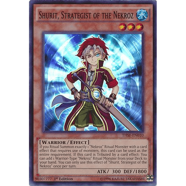 Shurit, Strategist of the Nekroz - THSF-EN010 - Super Rare