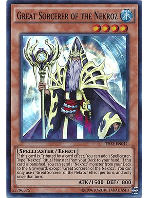 Great Sorcerer of the Nekroz - THSF-EN011 - Super Rare