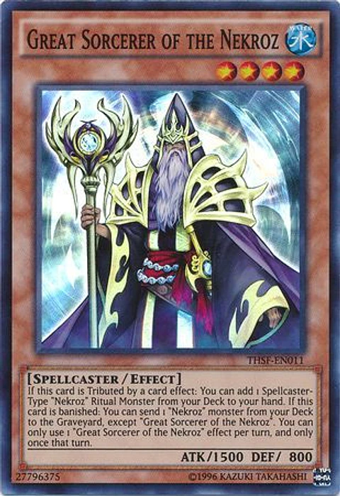 Great Sorcerer of the Nekroz - THSF-EN011 - Super Rare