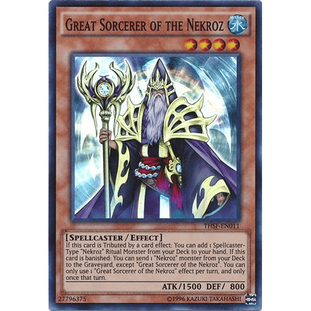 Great Sorcerer of the Nekroz - THSF-EN011 - Super Rare