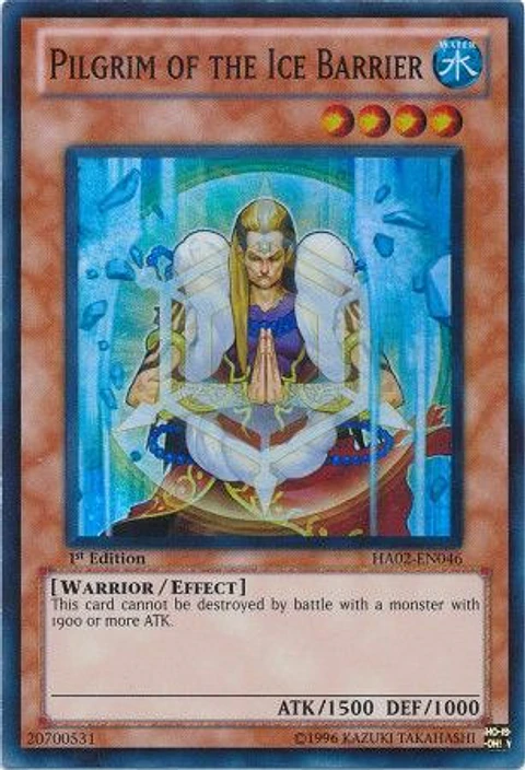 Pilgrim of the Ice Barrier - HA02-EN046 - Super Rare