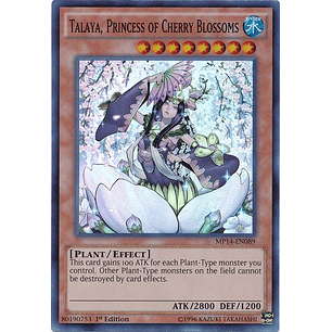 Talaya, Princess of Cherry Blossoms - MP14-EN089 - Super Rare