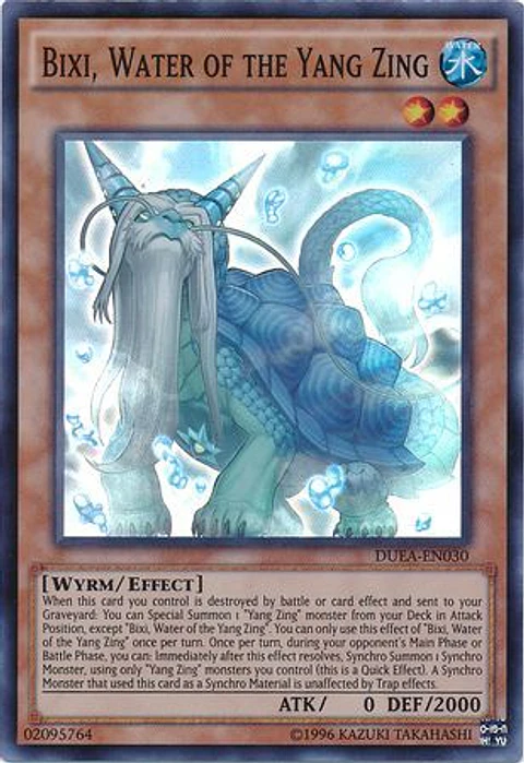 Bixi, Water of the Yang Zing - DUEA-EN030 - Super Rare